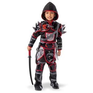 Red Samurai Ninja Warrior Halloween Costume